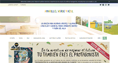 Desktop Screenshot of amarilloverdeyazul.com